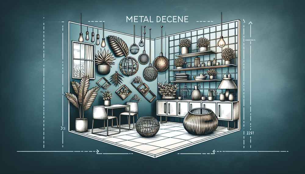 Metalowe Dekoracje w Twoim Stylu – Nowoczesne Wnętrza i Ogród od Zera